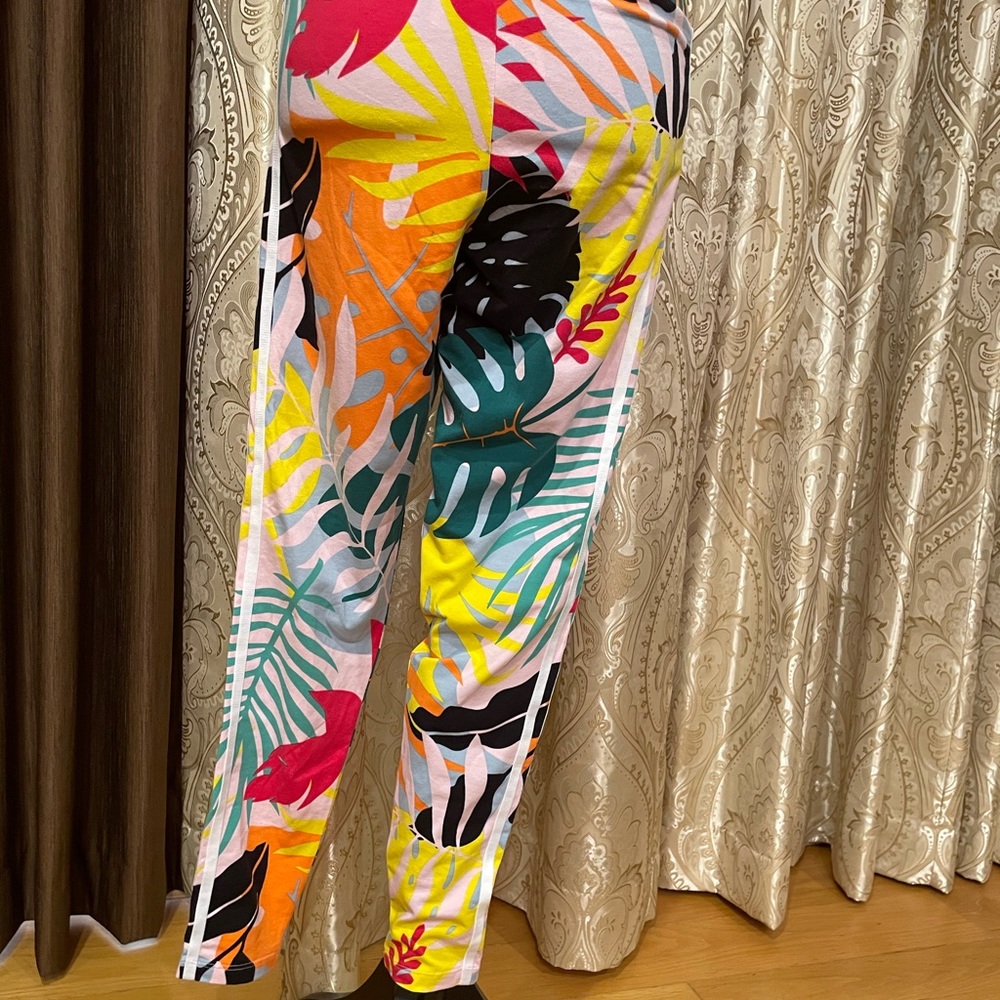 Floral  colorful leggings - Picture 6 of 7